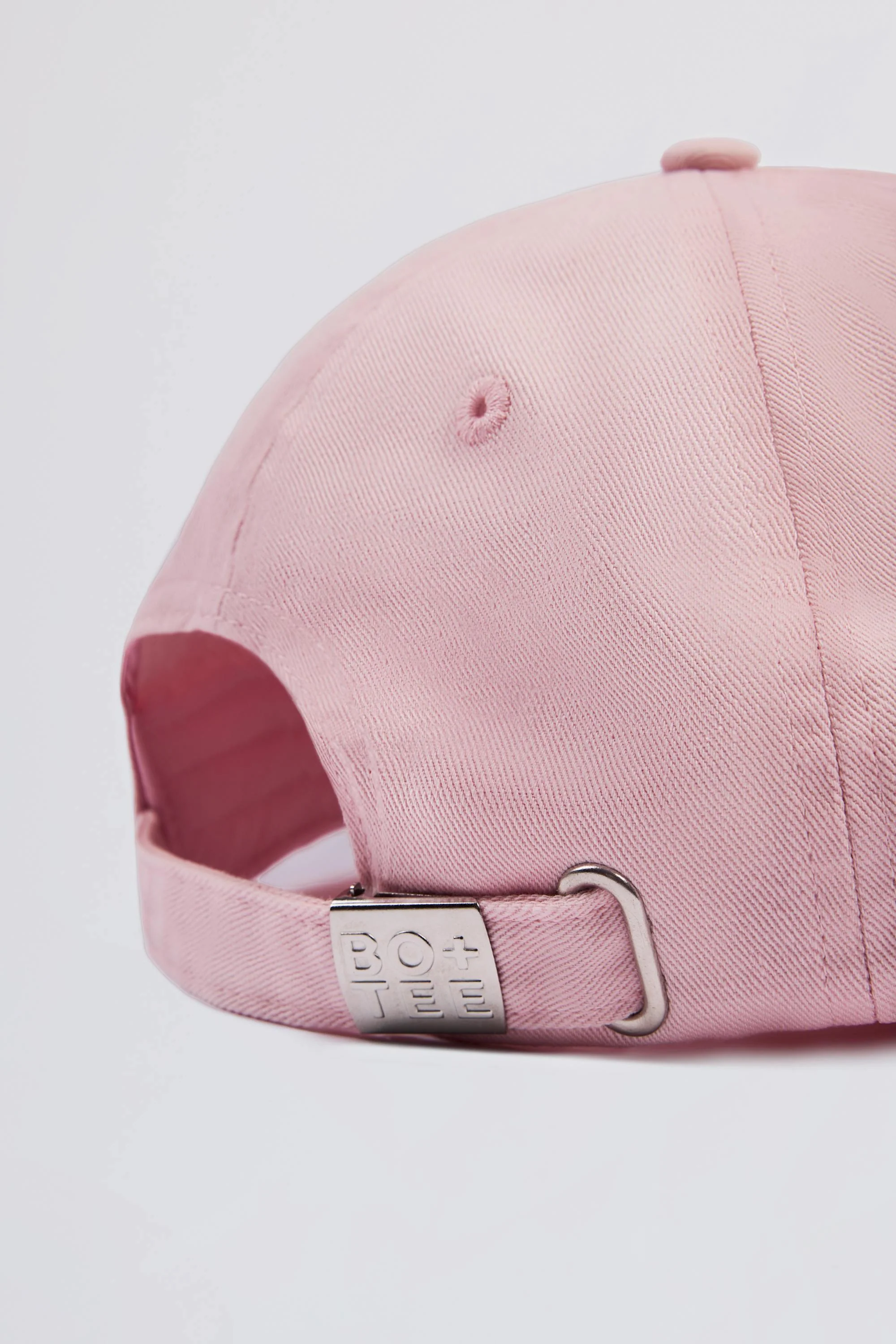 Baseball Cap in Powder Pink - Image 3