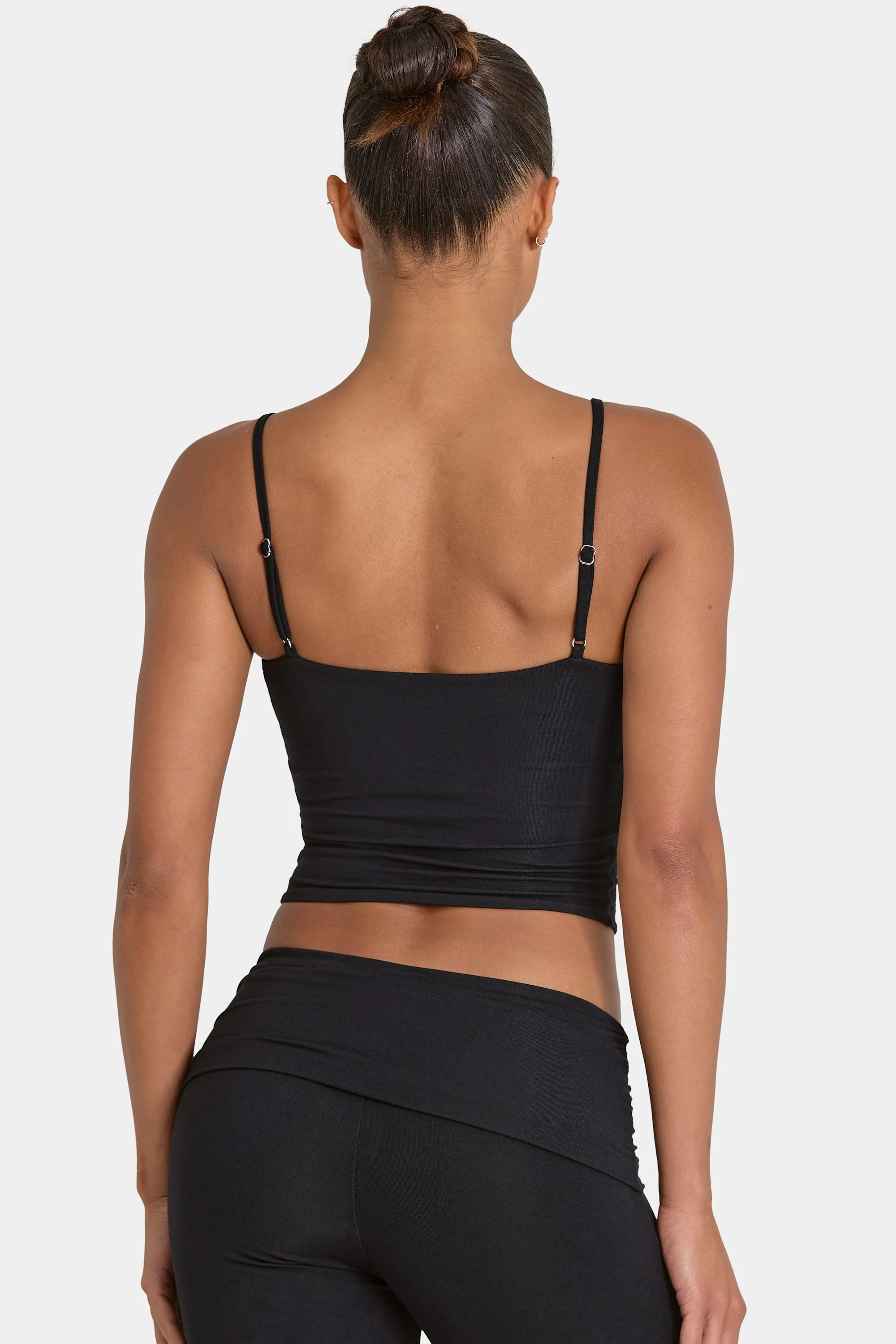 ButterCloud⢠Crop Tank Top in Black - Image 2