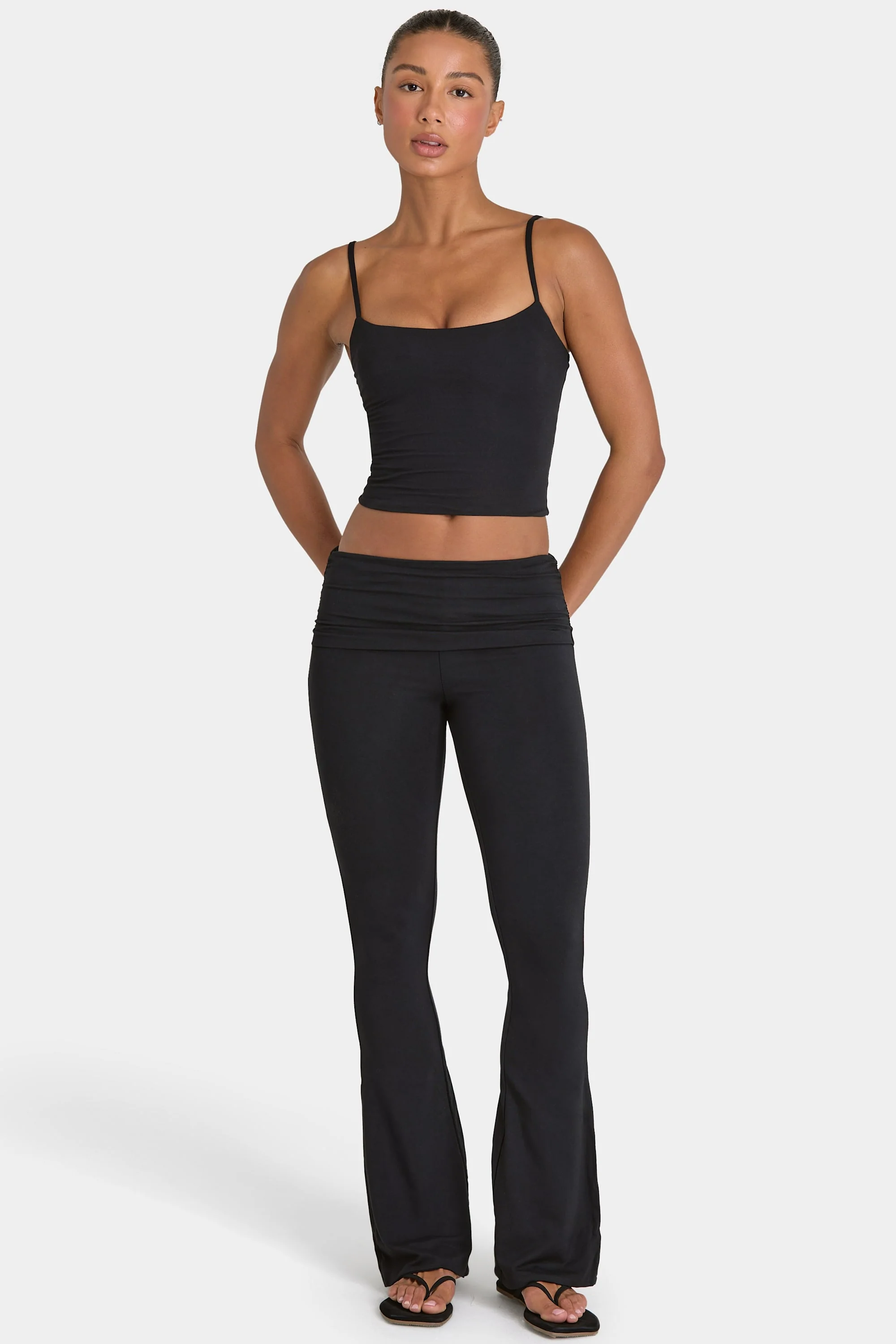 ButterCloud⢠Crop Tank Top in Black - Image 5