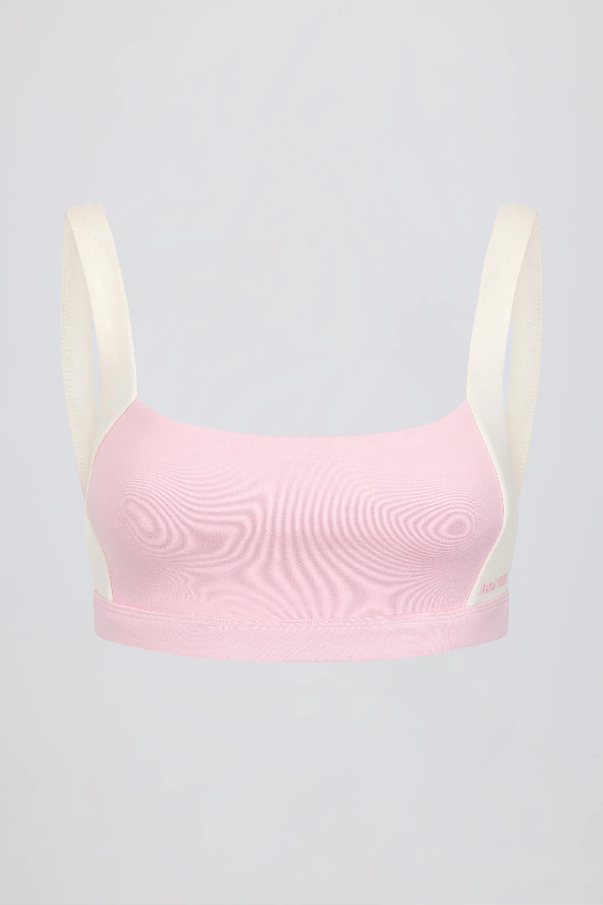 Contrast Sports Bra in Bloom - Image 5