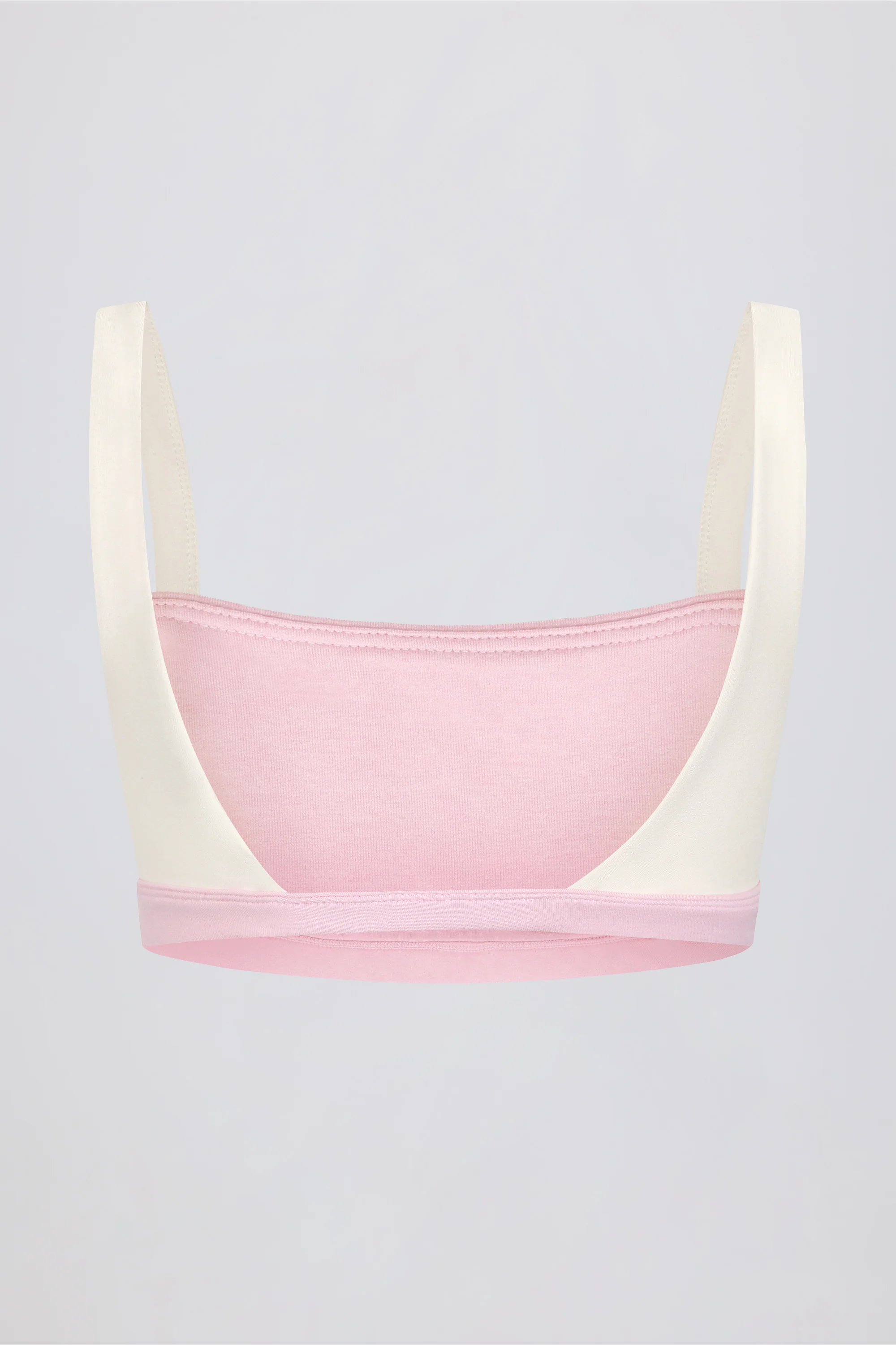 Contrast Sports Bra in Bloom - Image 6