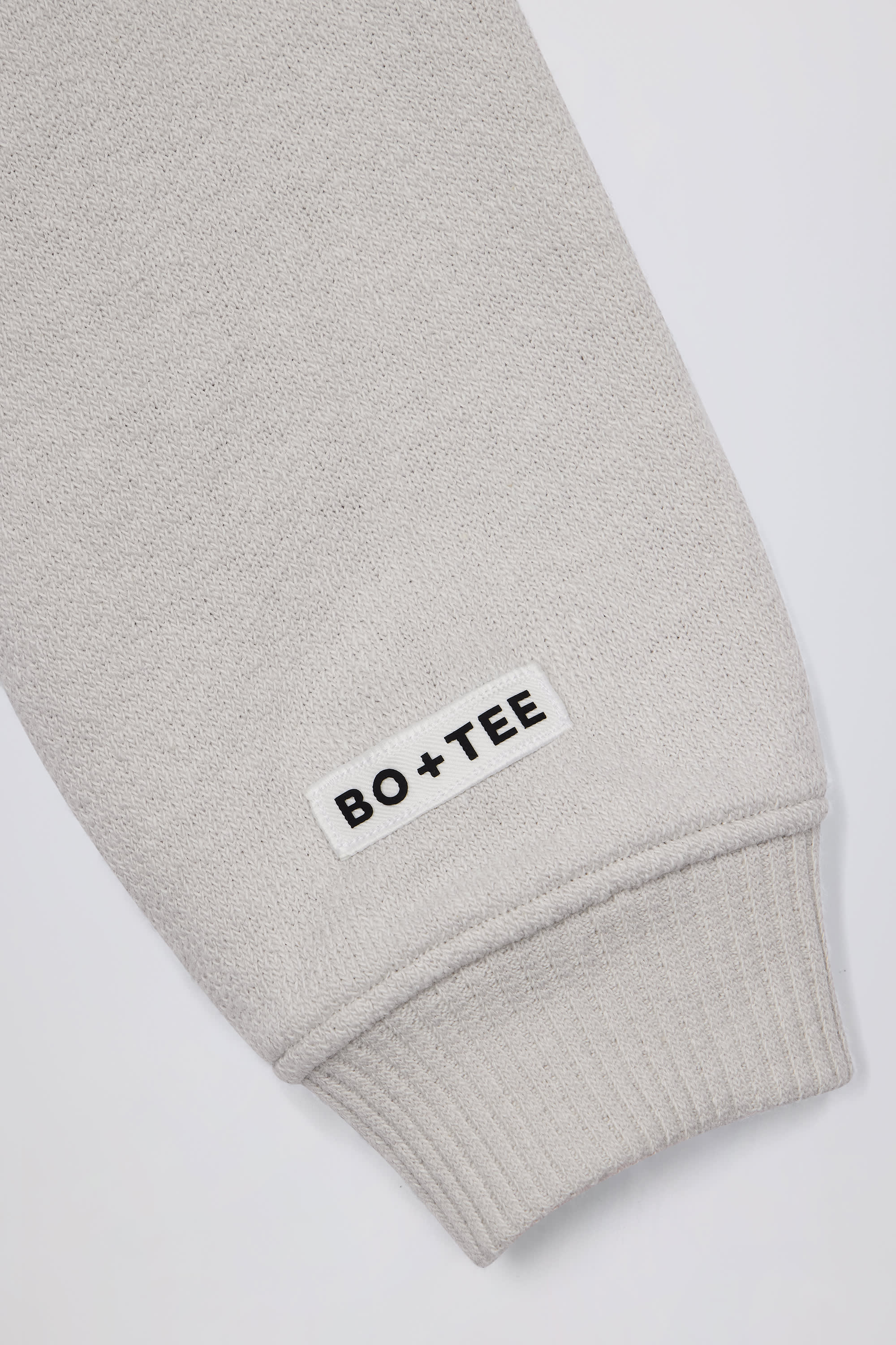 Lightweight Knit V-Neck Oversized Jumper in Light Grey - Image 6