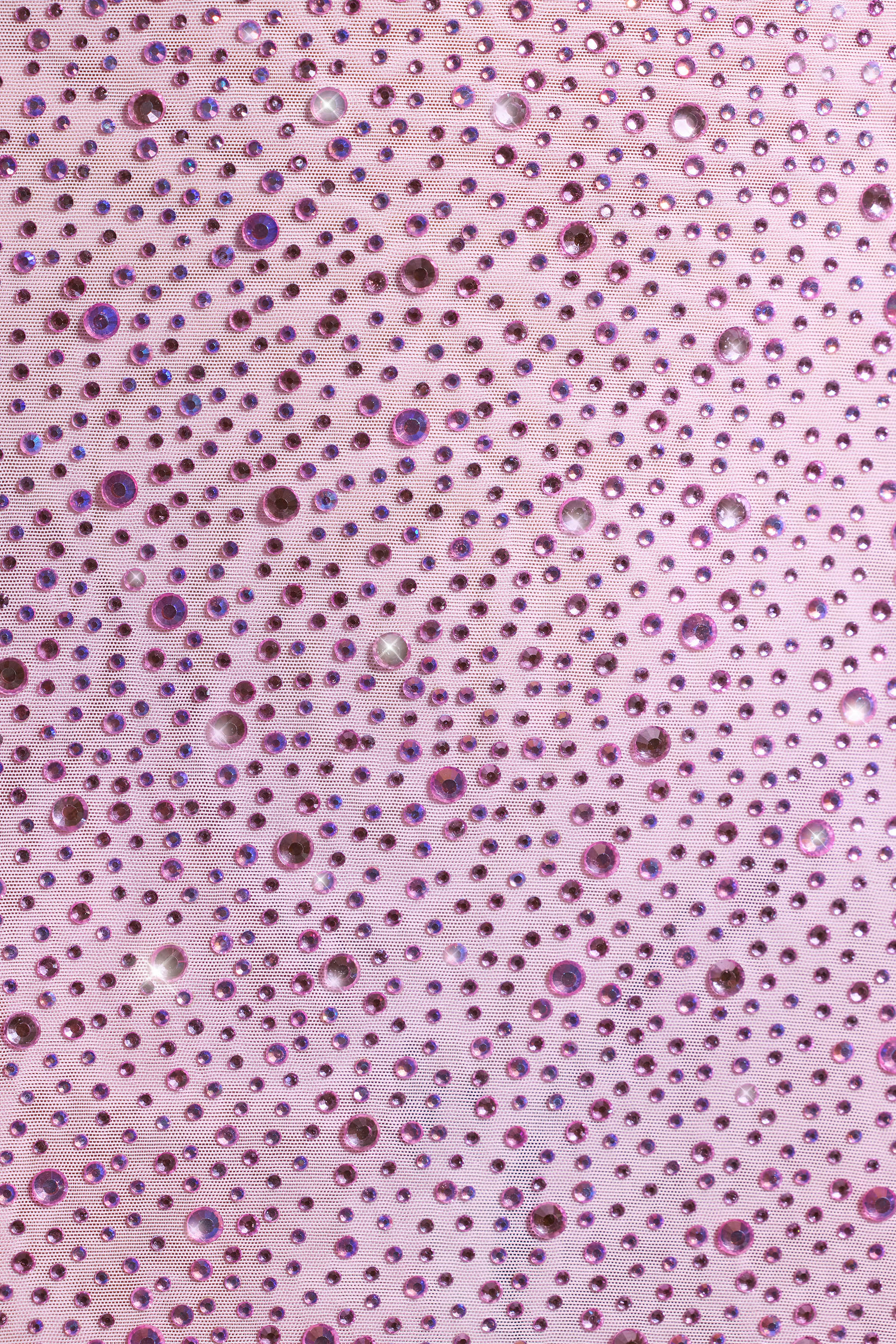 Embellished Mid-Rise Micro Mini Skirt in Peony Pink - Image 4