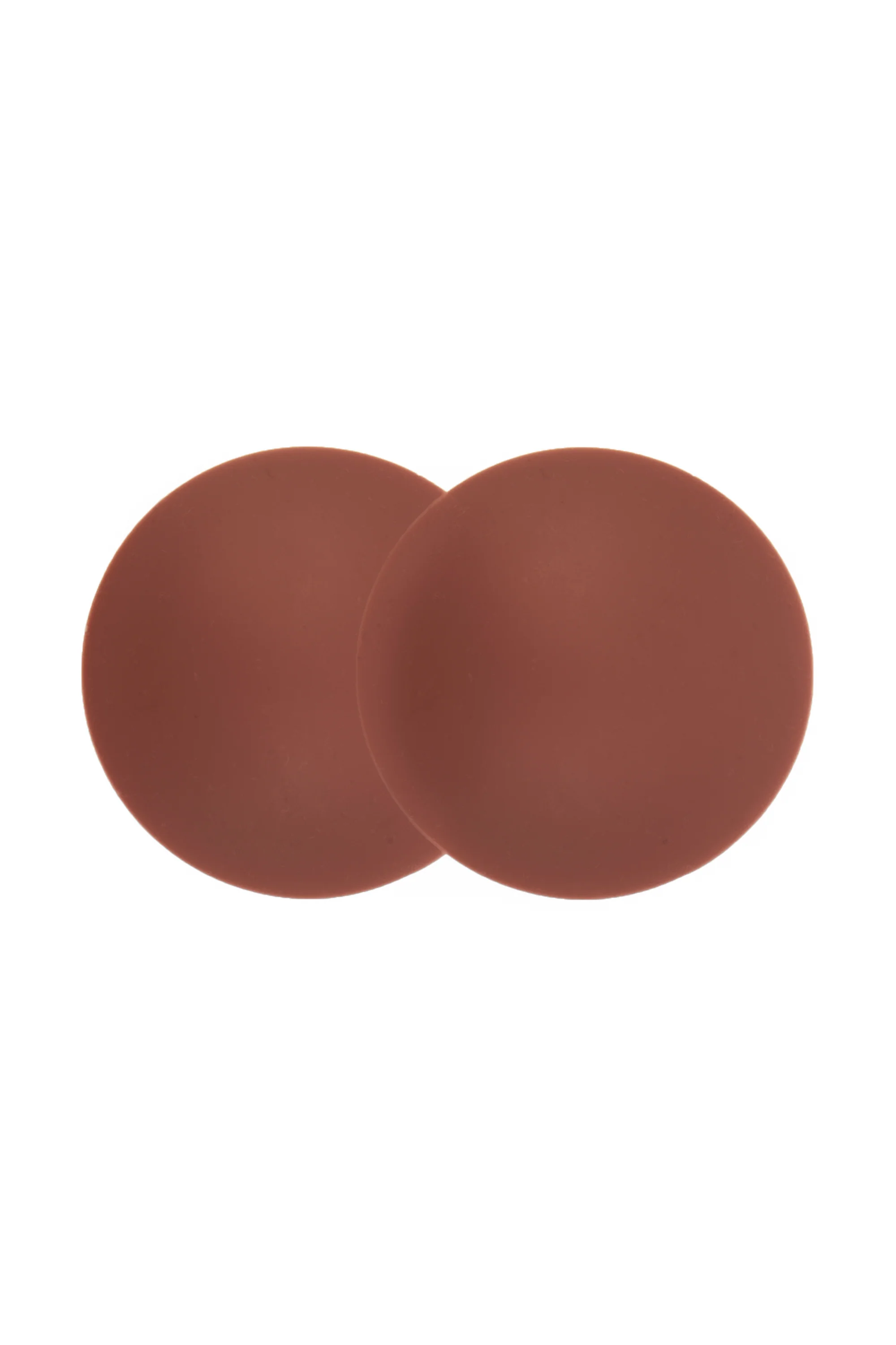 Reusable Silicone Nipple Covers in Chestnut - Image 2