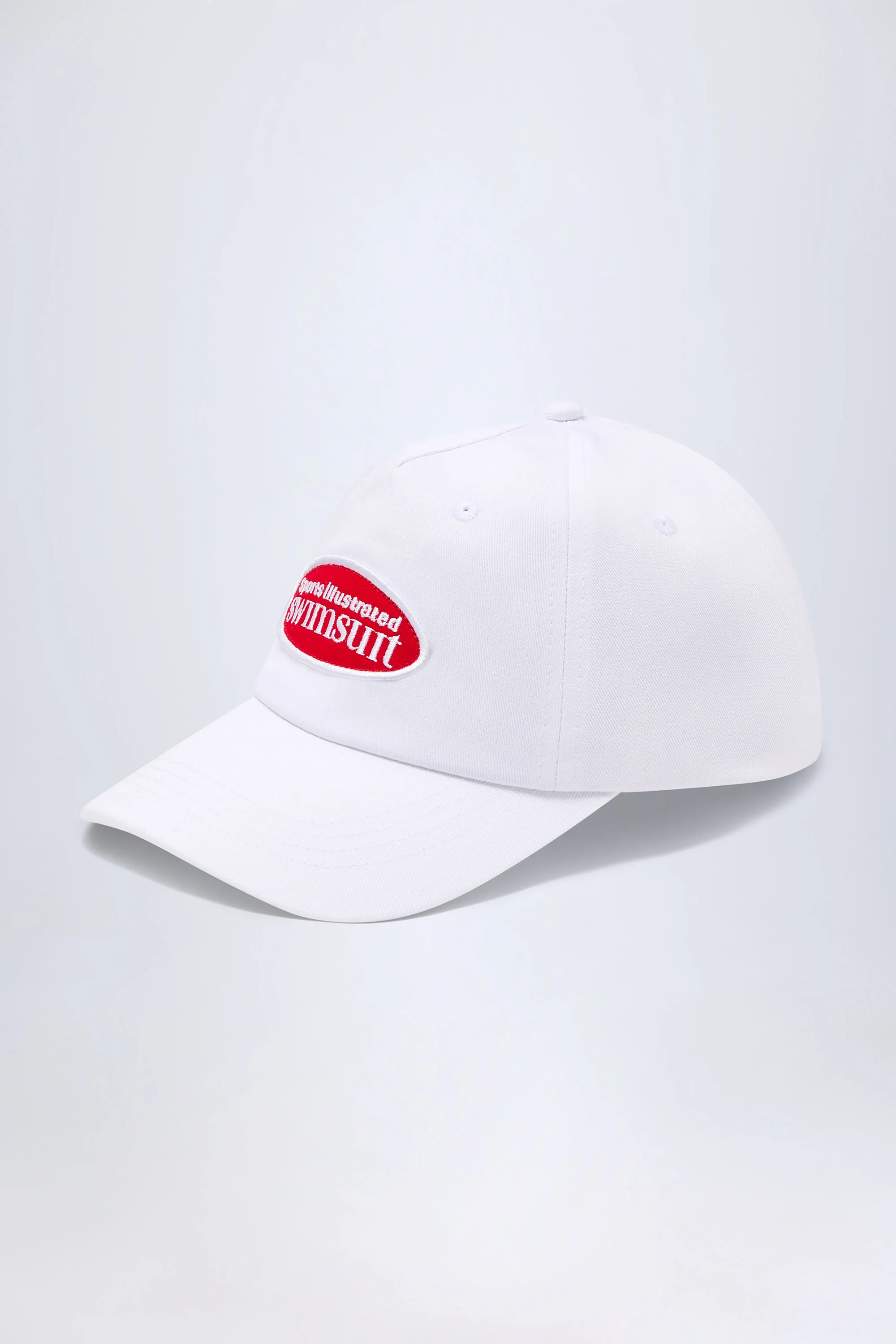 Logo Baseball Cap in White - Image 4