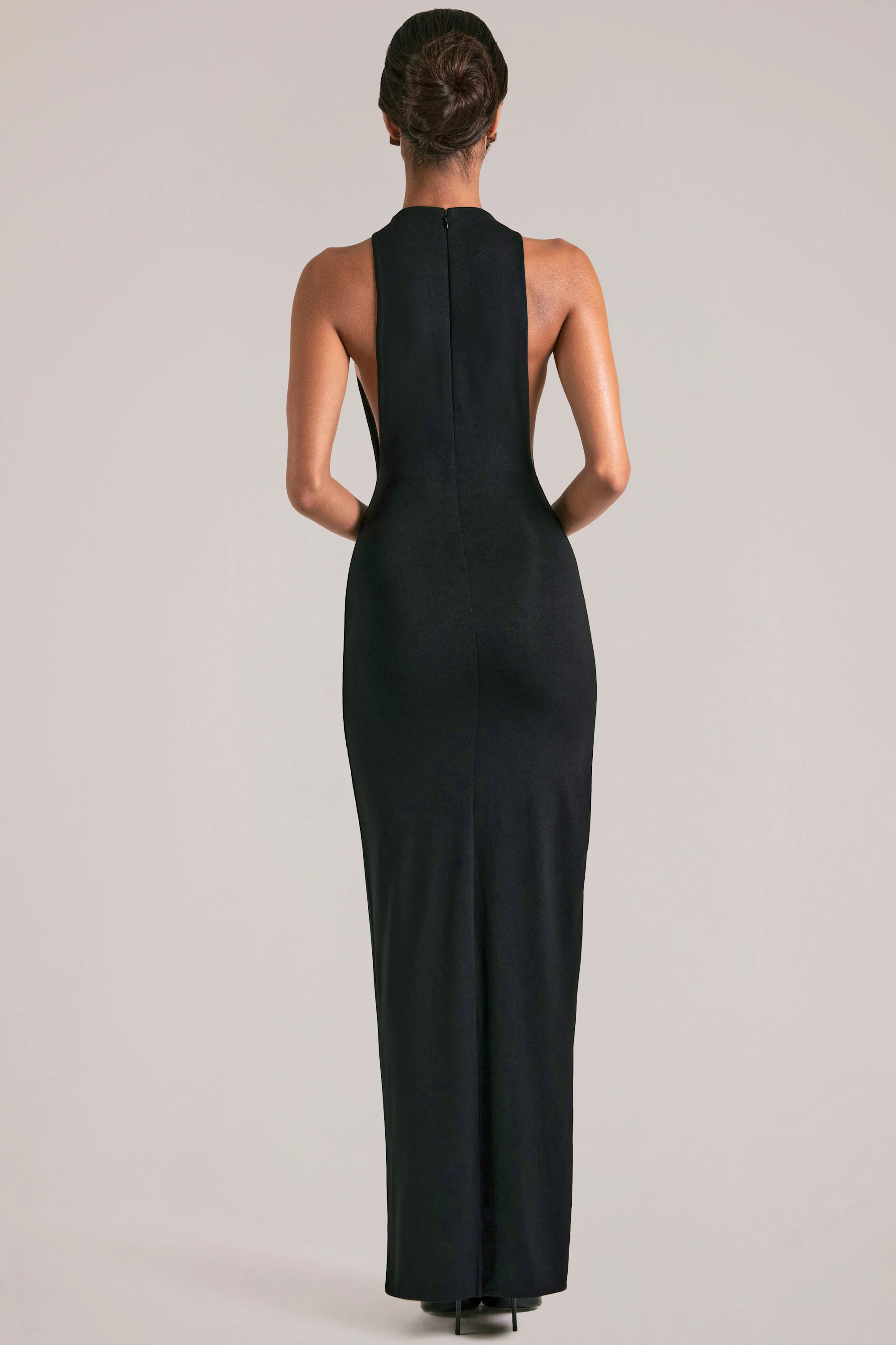 Sleeveless Maxi Dress  in Black - Image 6