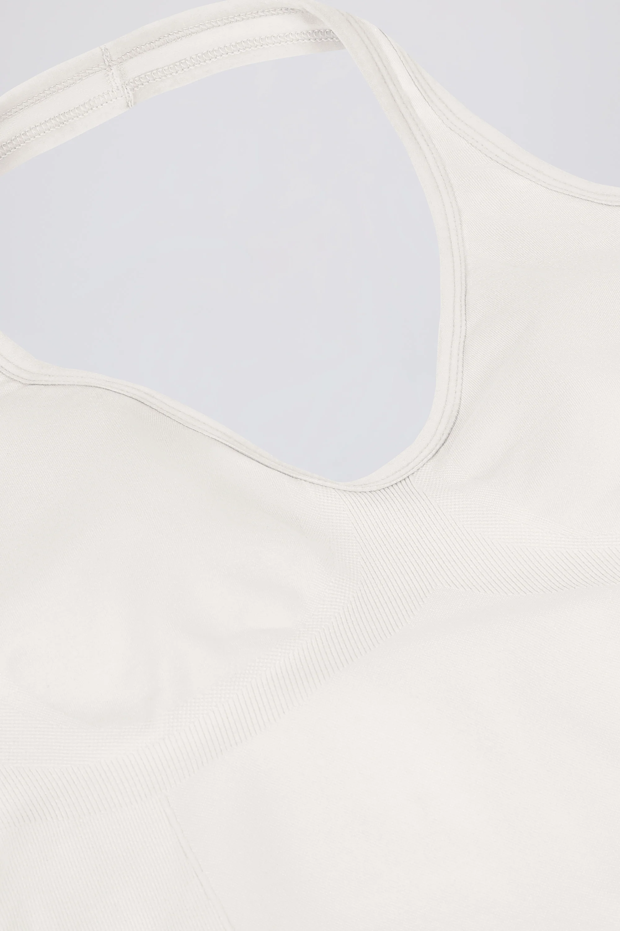 Define Luxe Halterneck Tank Top in White - Image 9
