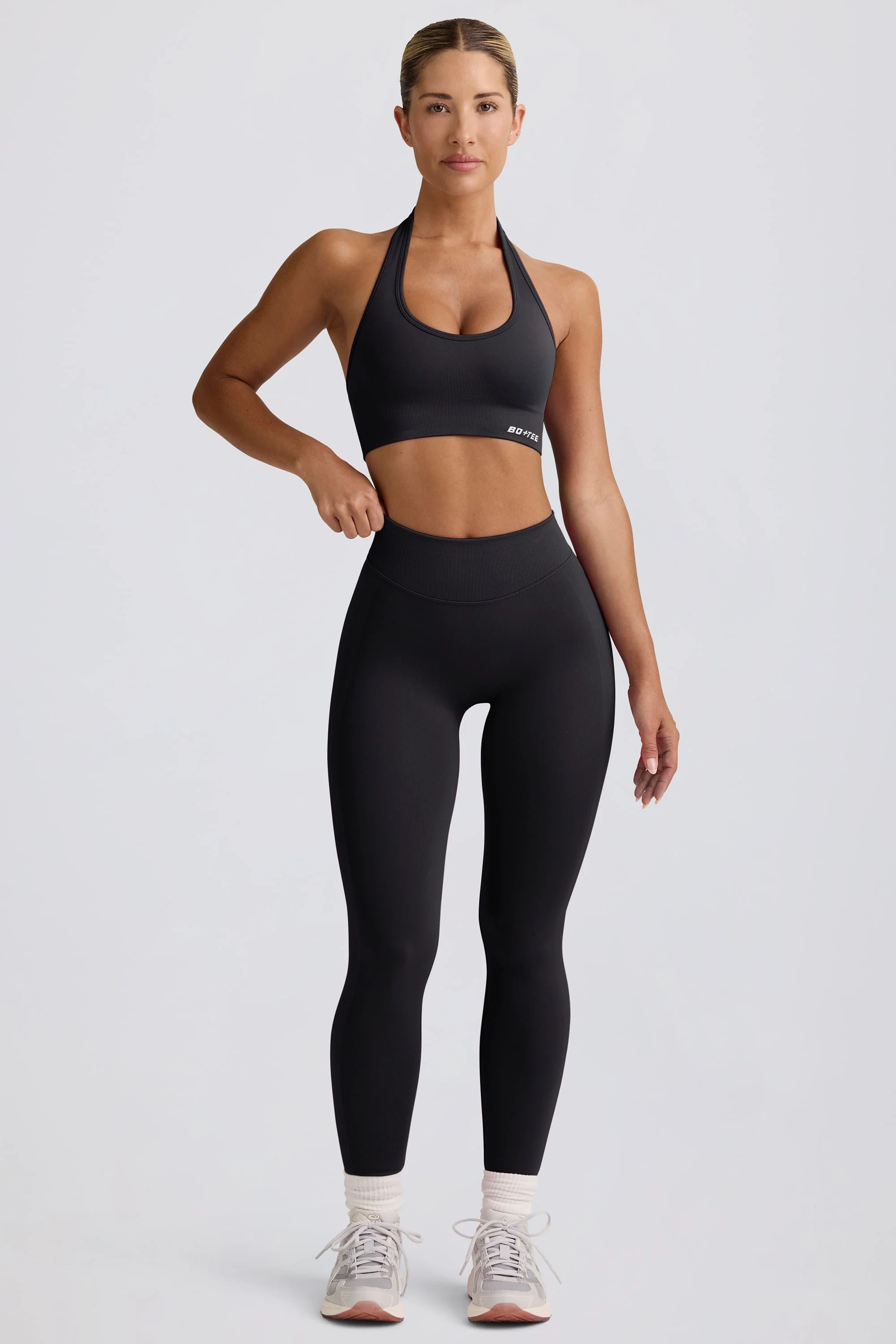 Define Luxe High-Waist Leggings in Black - Image 2