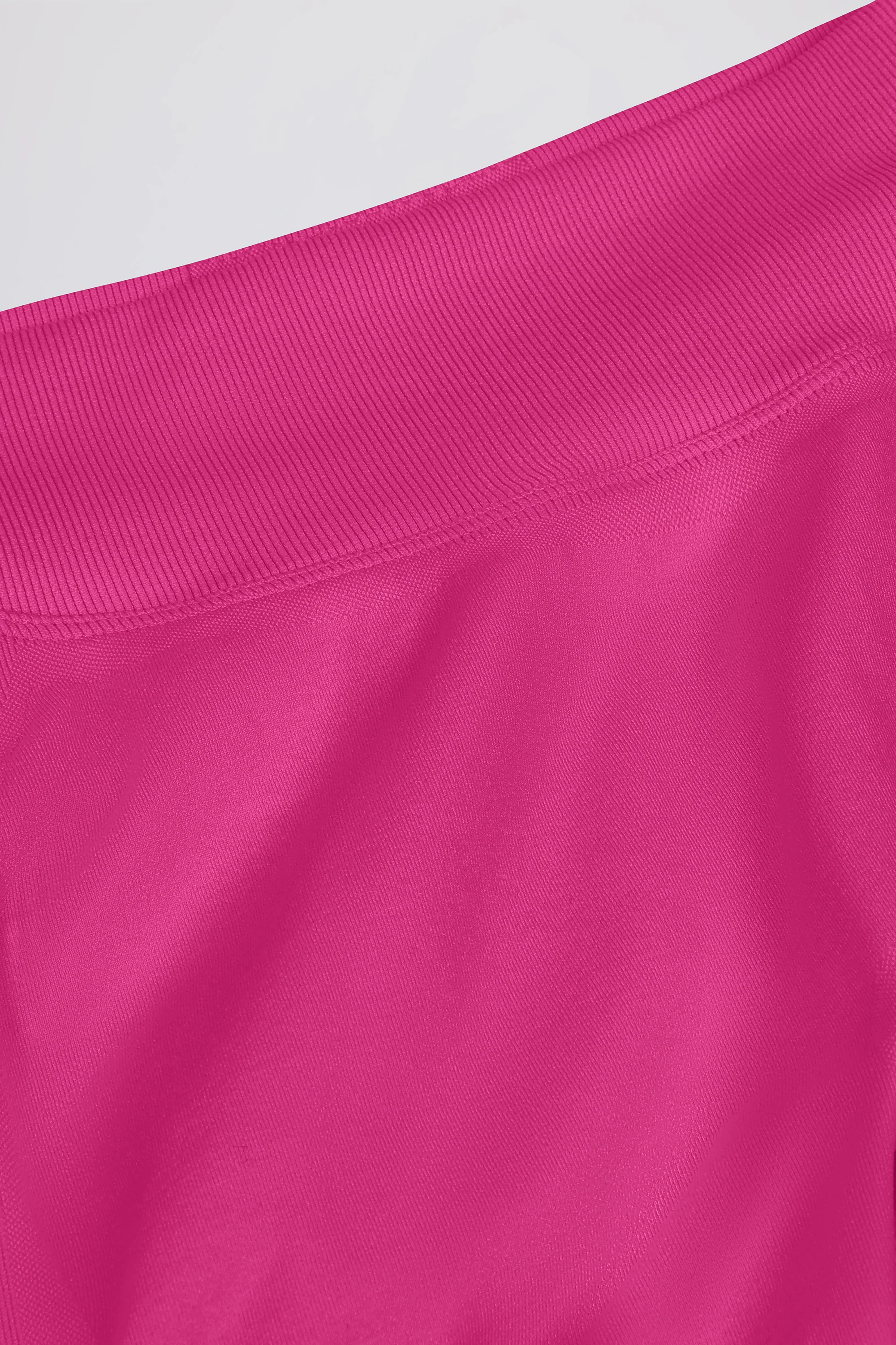 Define Luxe Mini Shorts in Berry - Image 9