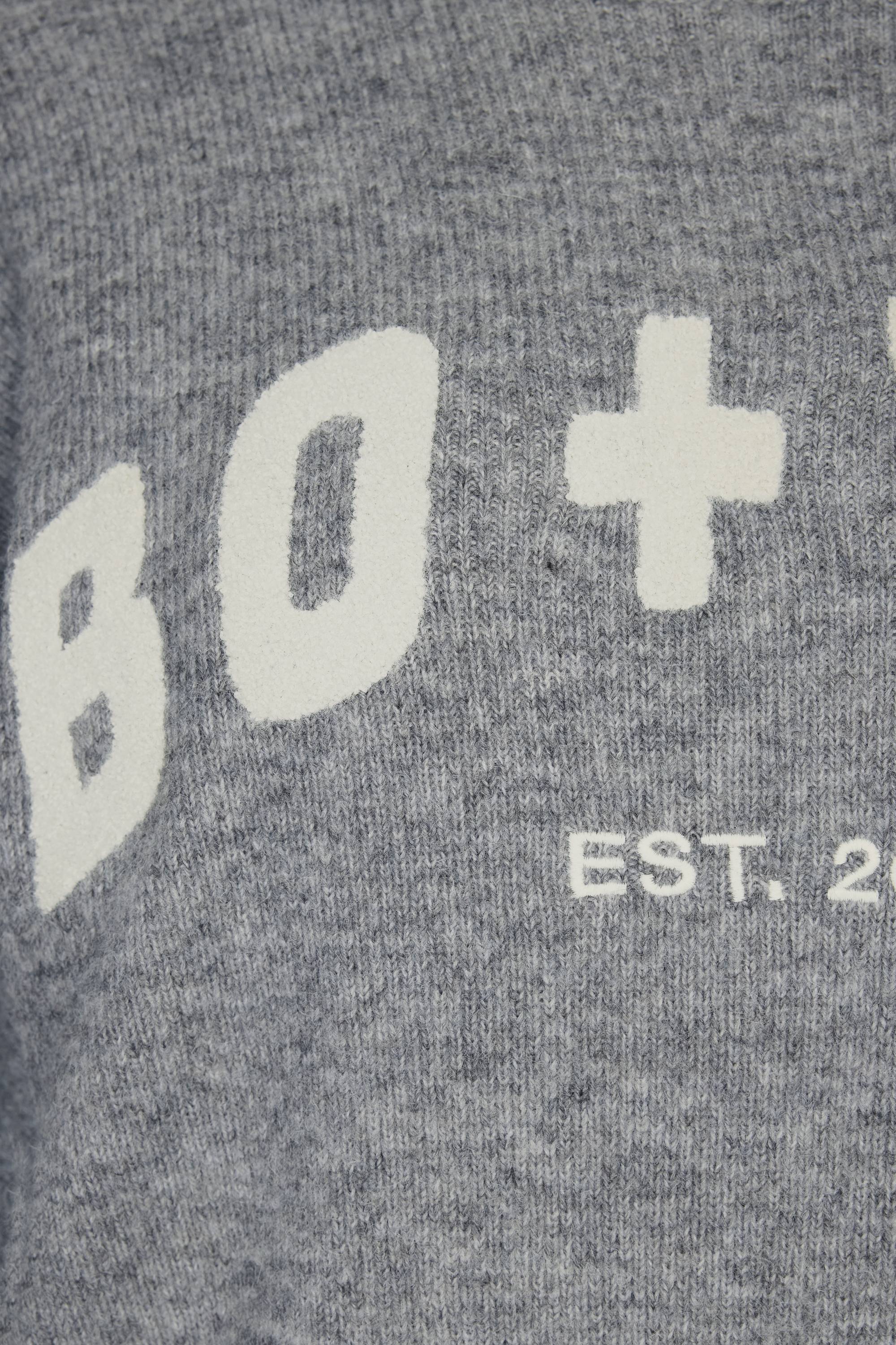 Soft Knit Oversized Jumper in Grey - Image 5