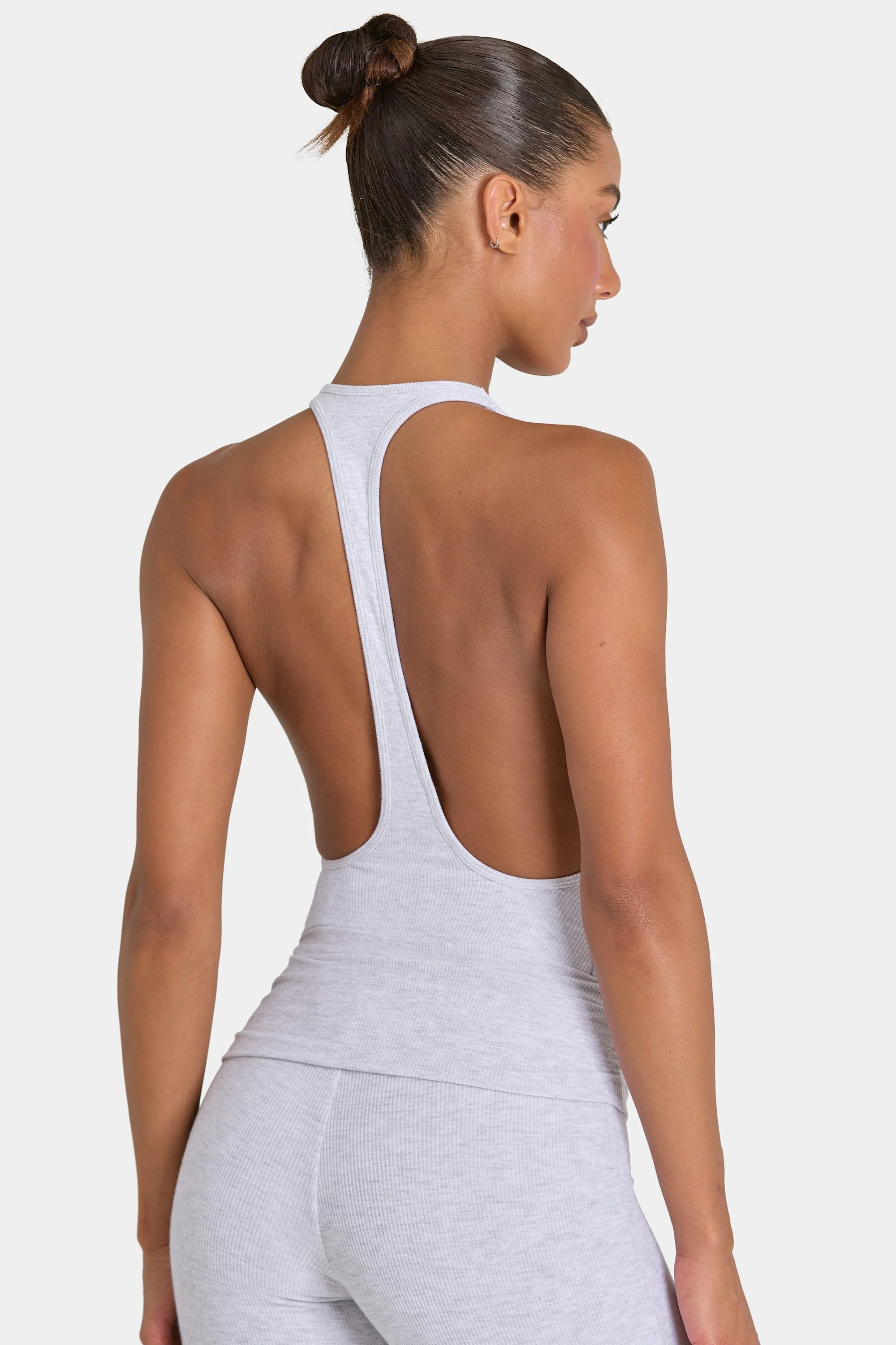 ButterCloud™ Bodysuit in Grey Marl - Image 3