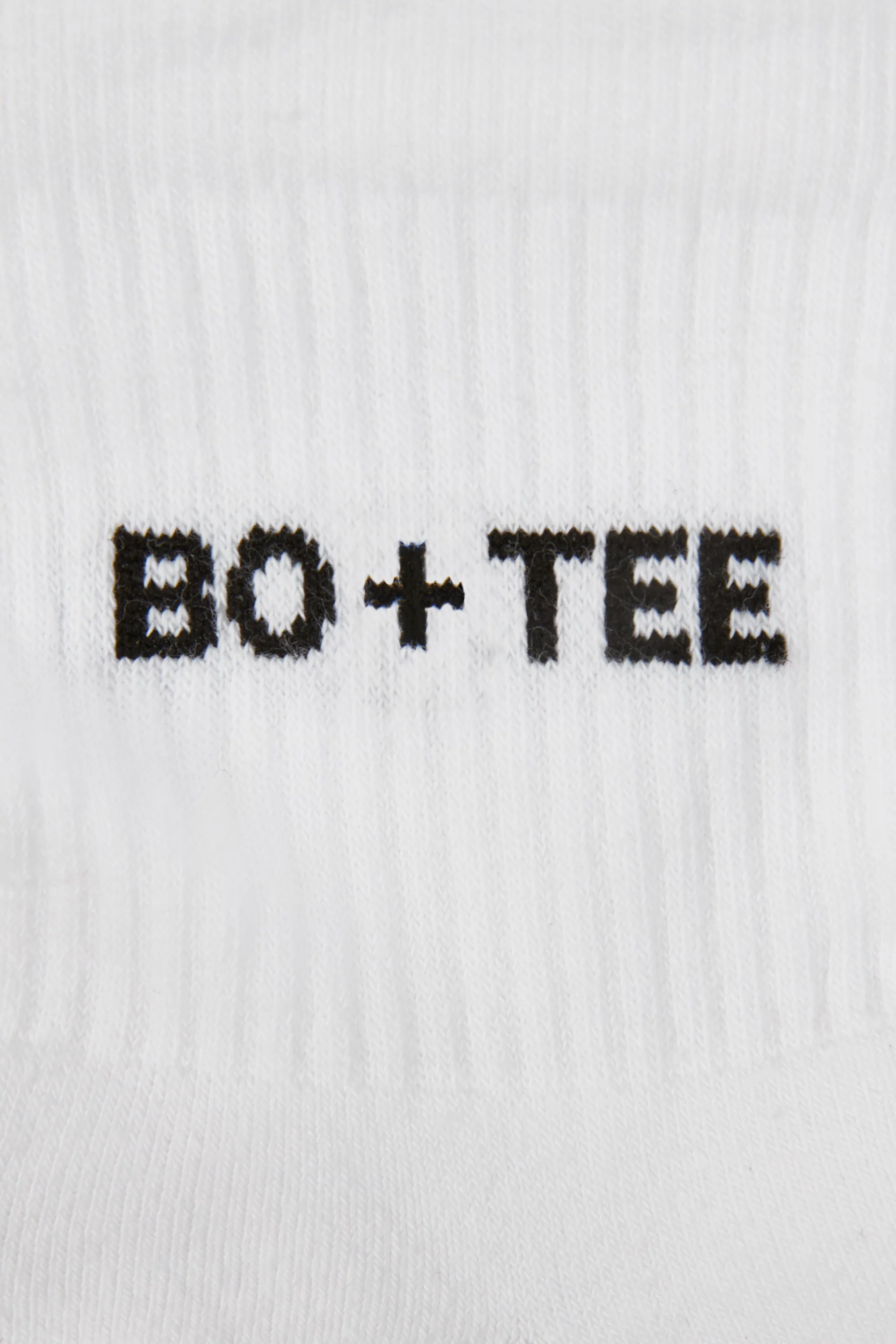Ribbed Crew Sock Bundle in White - Image 3