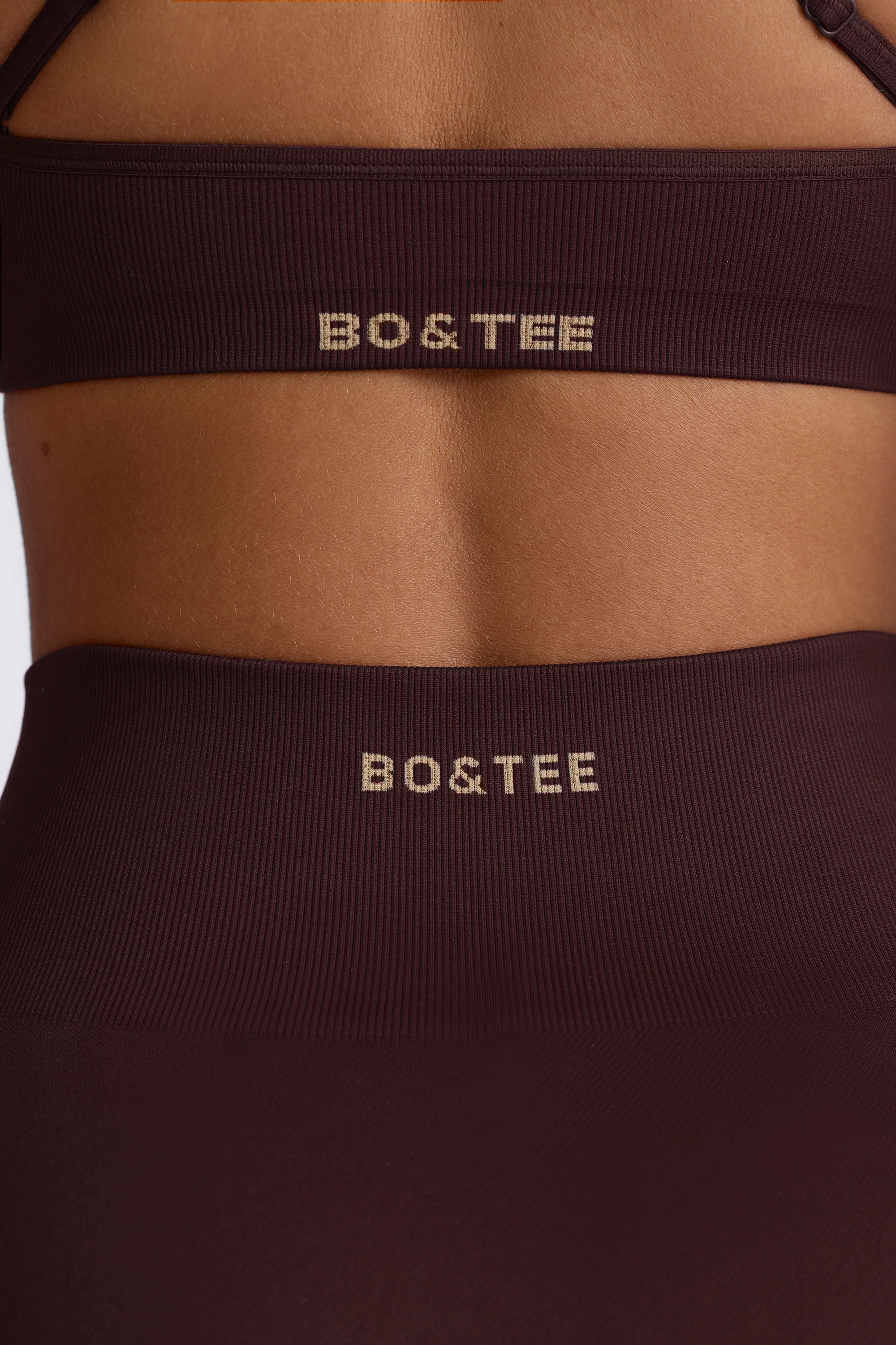 Super Sculpt Seamless Leggings in Chocolate - Image 5