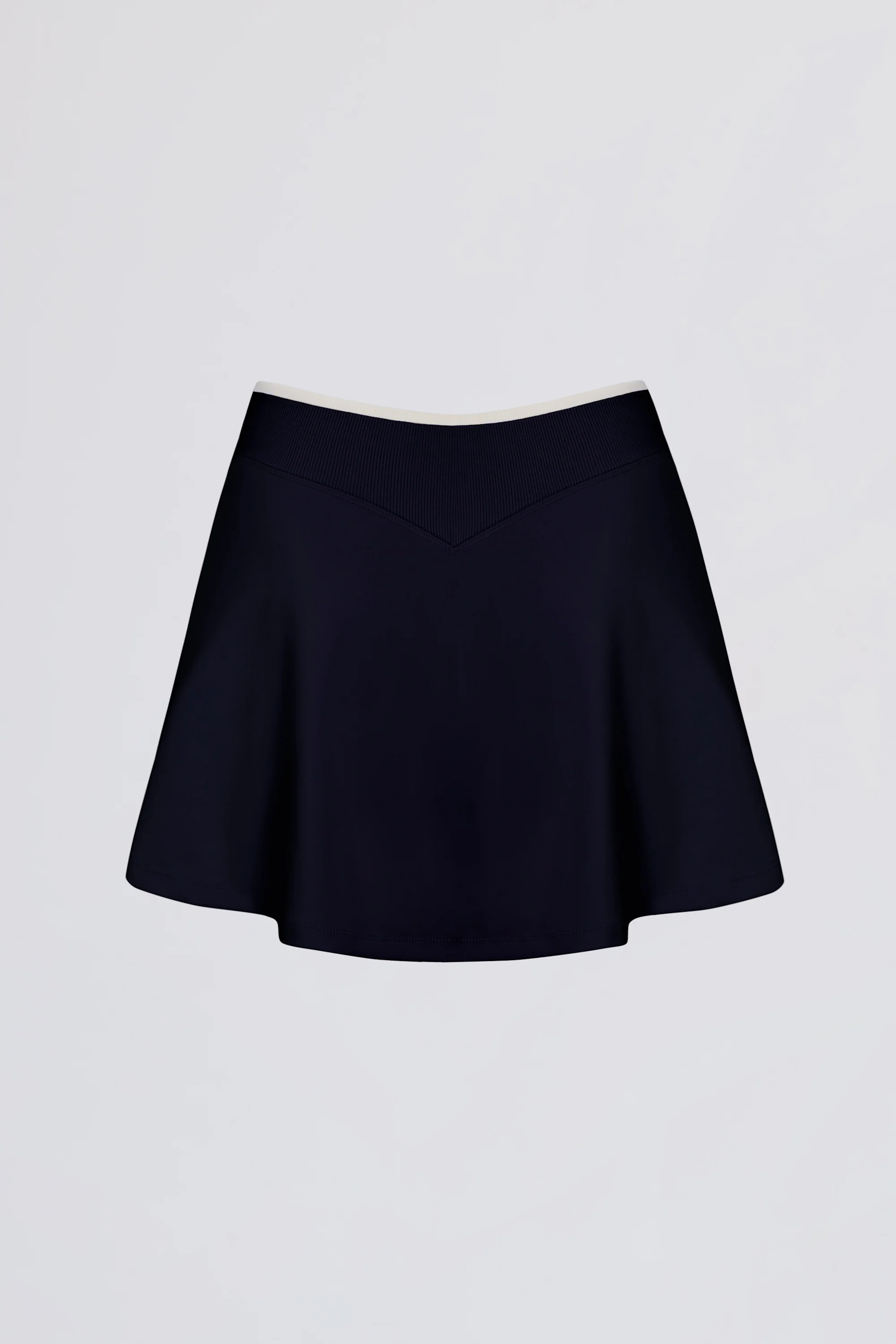 Soft Active Crossover Mini Skort in Midnight - Image 5