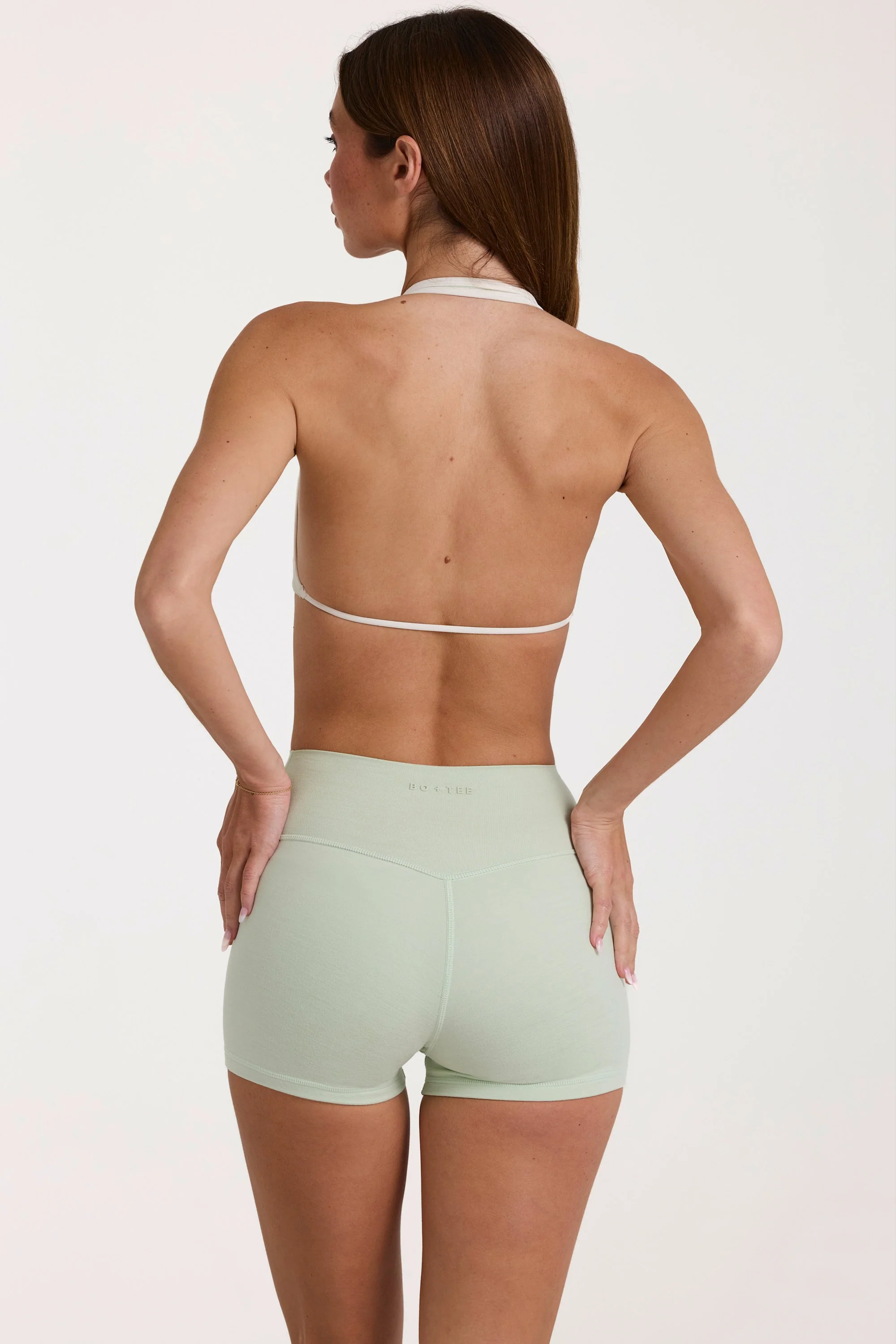 Soft Active Sports Bra in Pistachio - Image 5