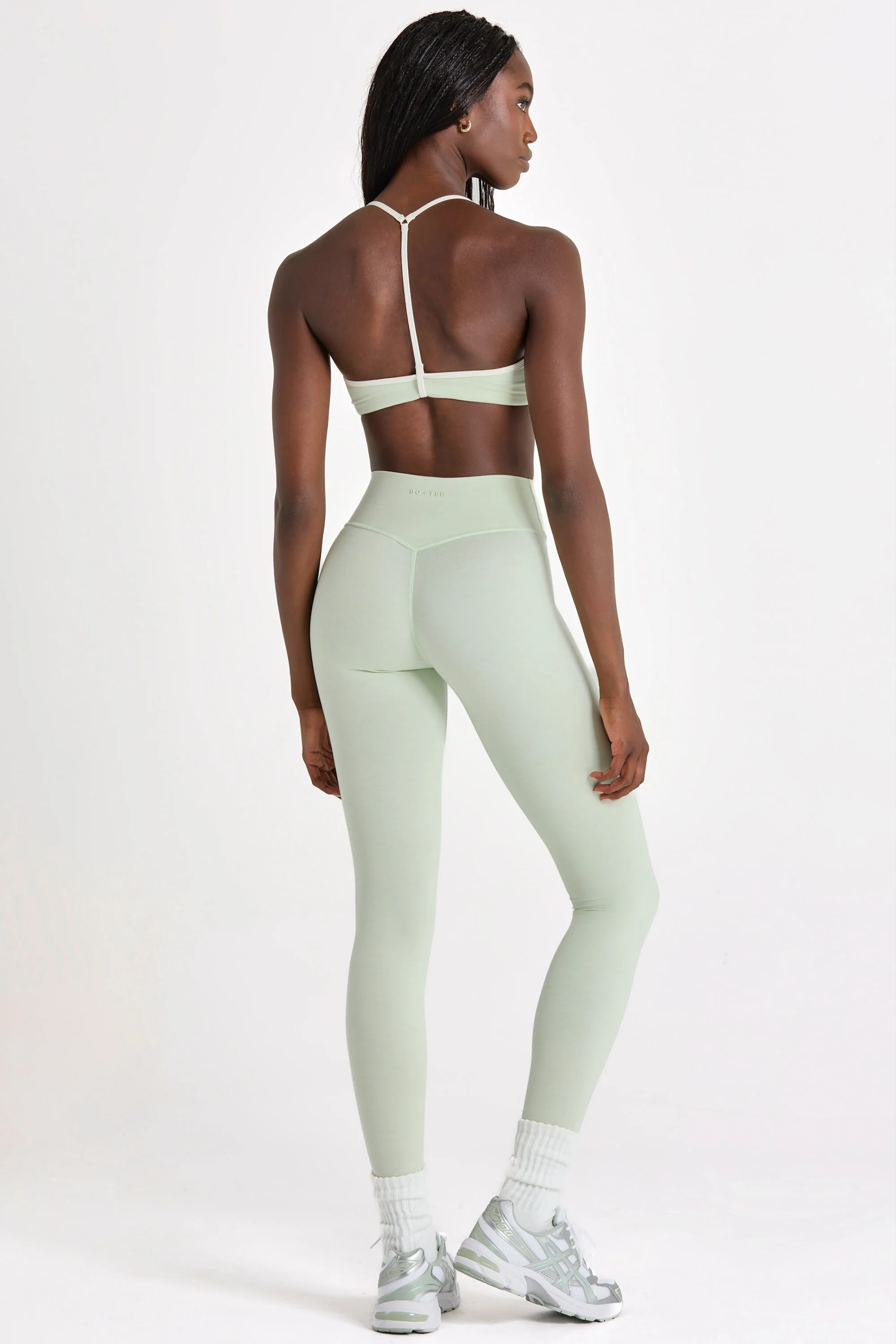 Soft Active Leggings in Pistachio - Image 3