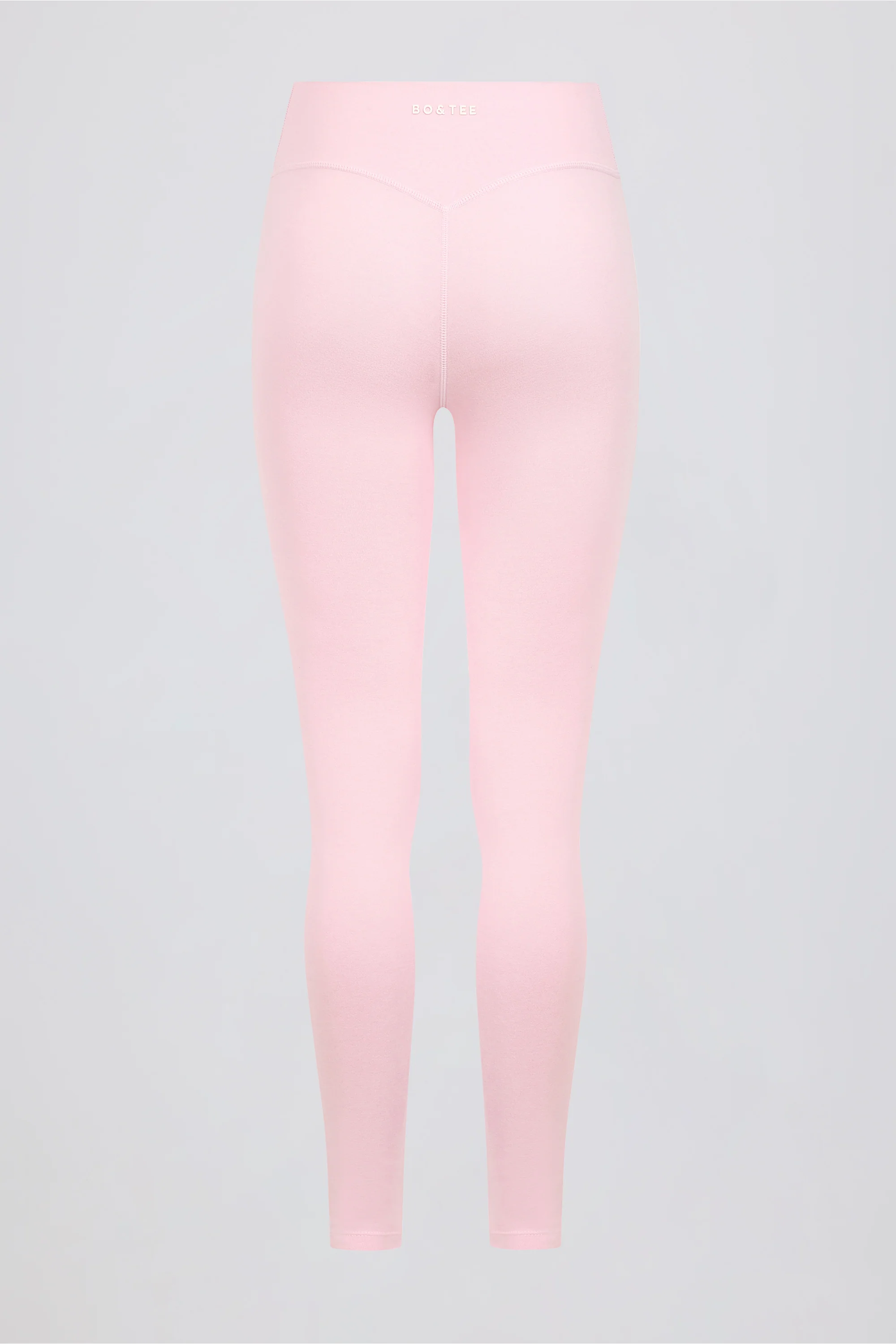 Brushed Jersey Ruched Mid-Rise Leggings in Bloom - Image 6