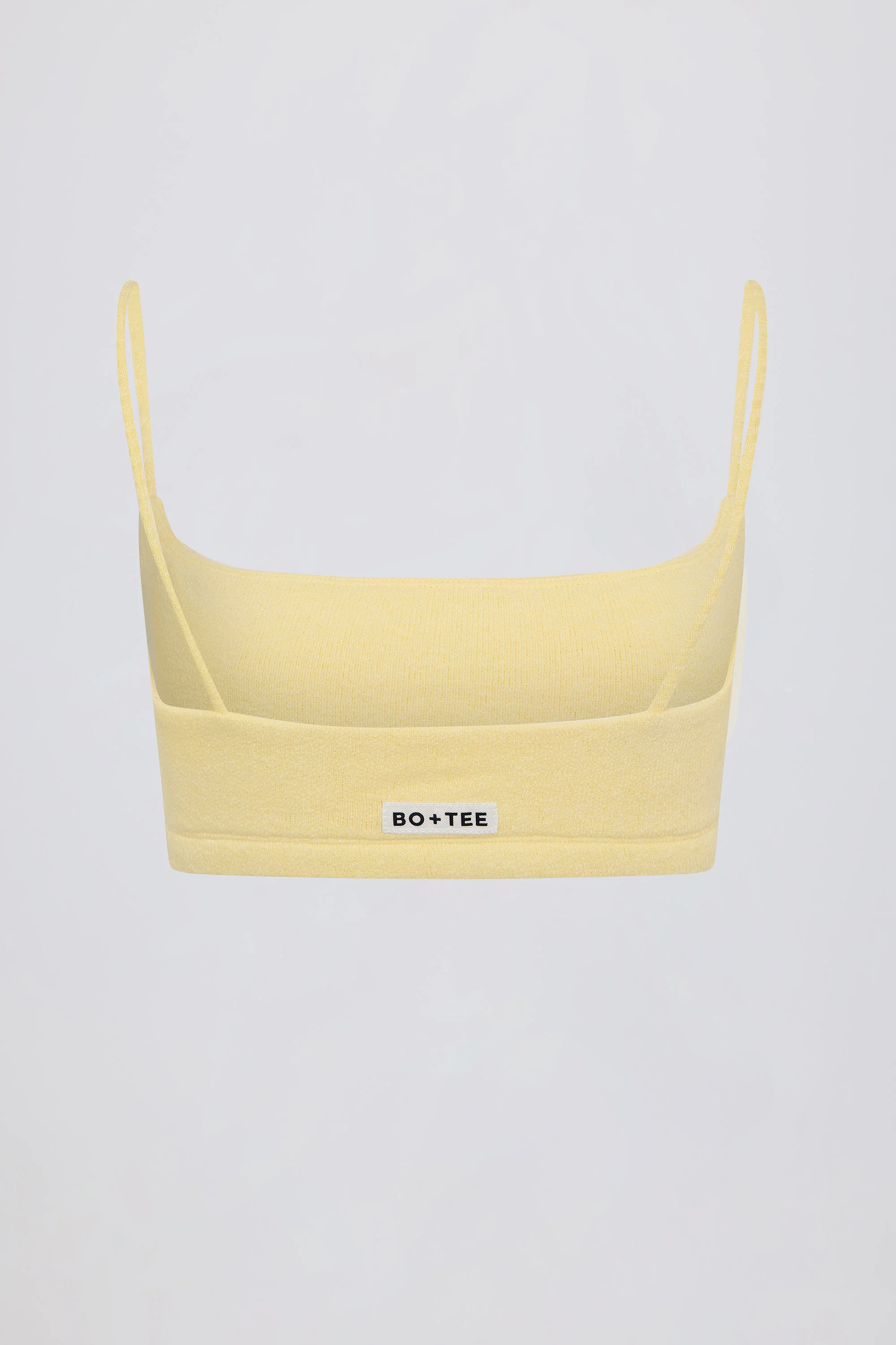 Square-Neck Bralette in Lemon - Image 5