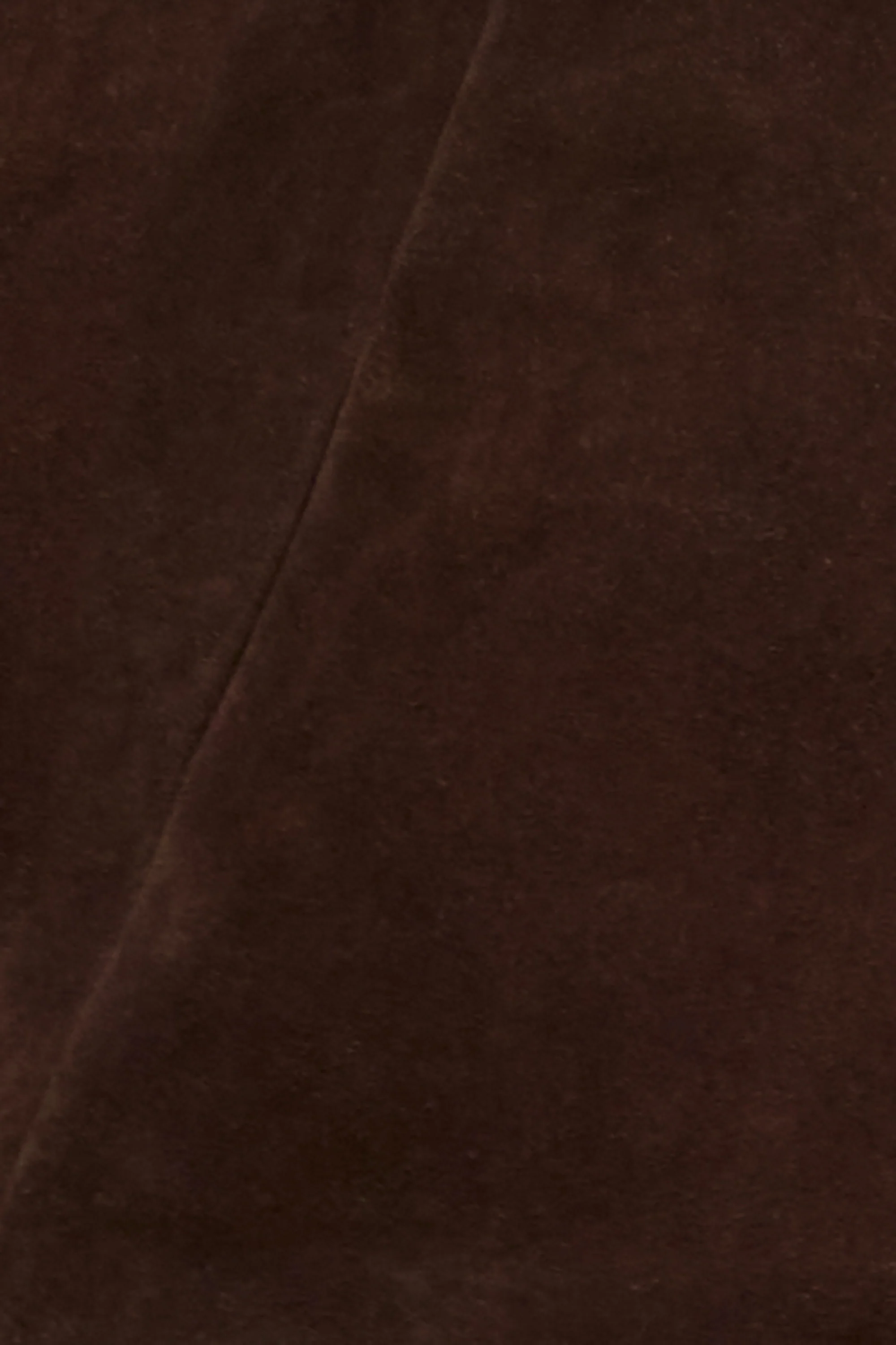 Suede Tote Bag in Espresso - Image 2