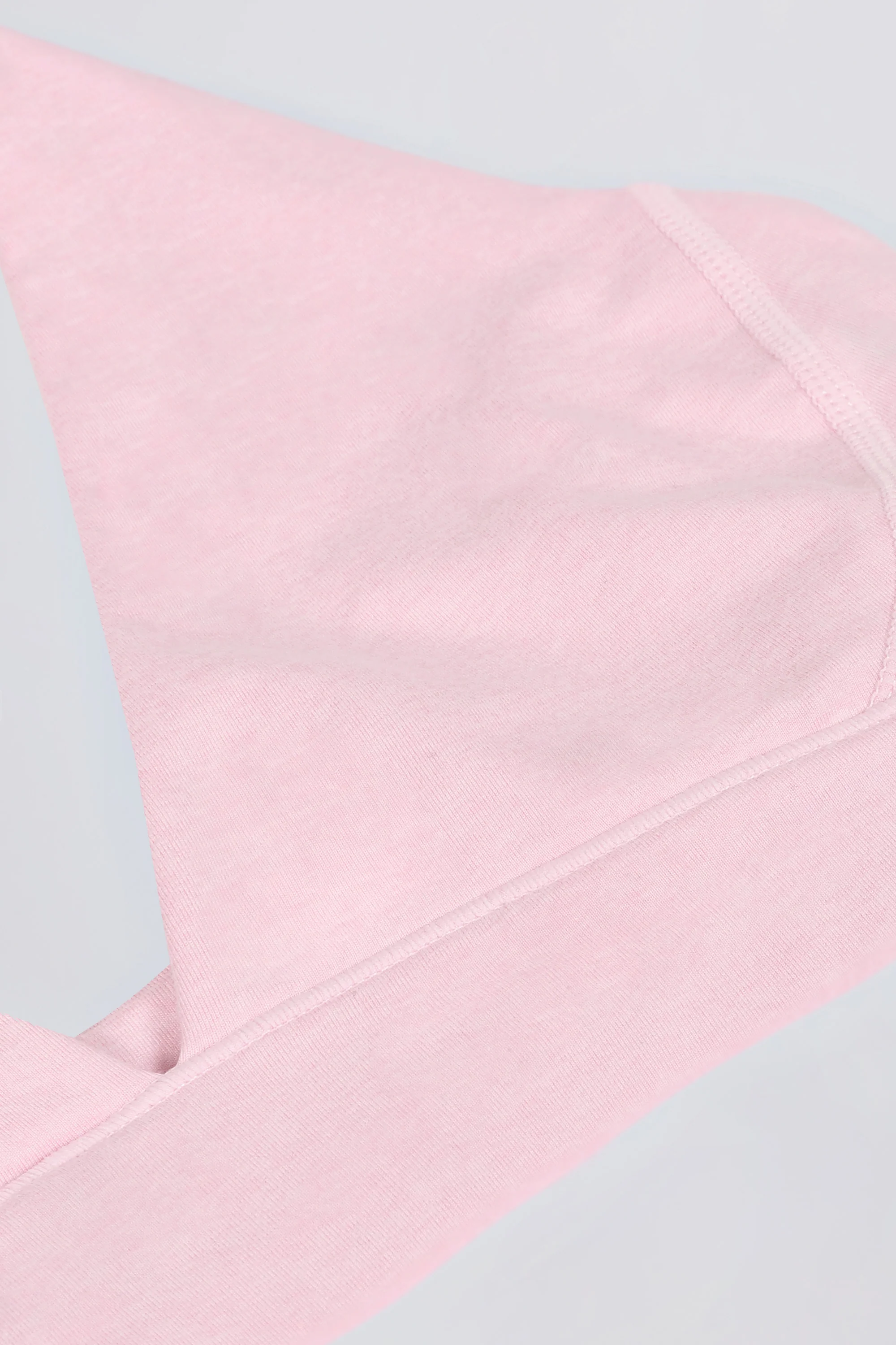 Brushed Jersey V-Neck Sports Bra in Bloom - Image 6