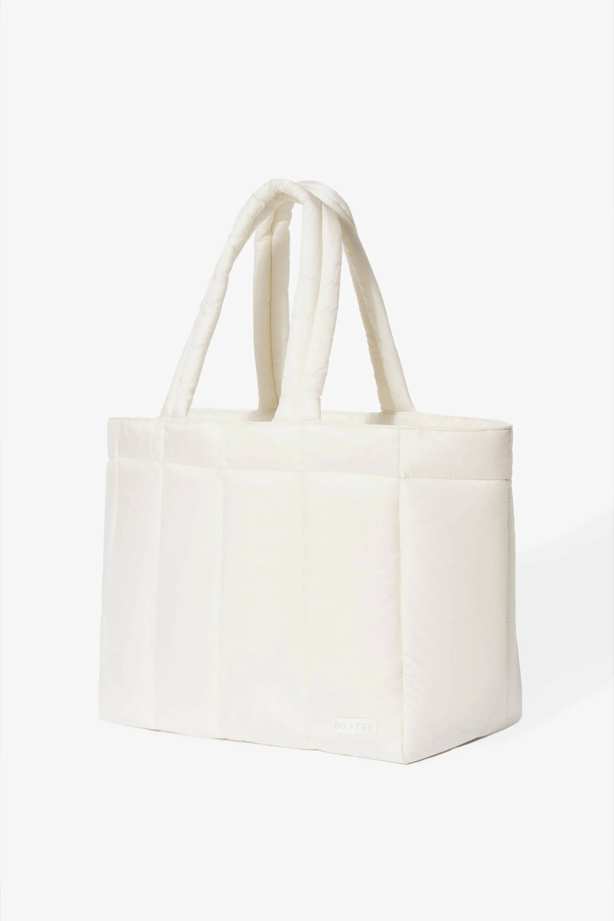 Waterproof Puffer Tote Bag in Ice - Image 3